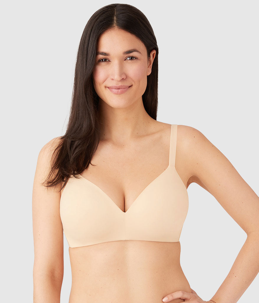 How Perfect Wire Free T-Shirt Bra: Sand – Wacoal