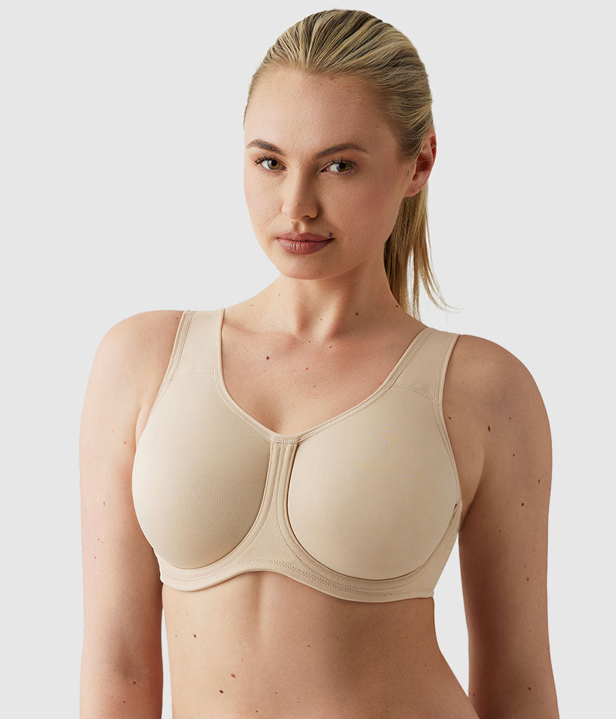 Simone Sport Underwire Bra: Sand – Wacoal