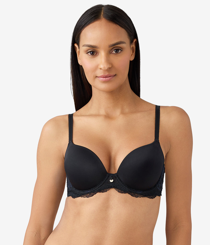 Modern Affair T-Shirt Bra: Night Sky/Black – Wacoal Modern Affair T-Shirt Bra: Night Sky/Black – Wacoal