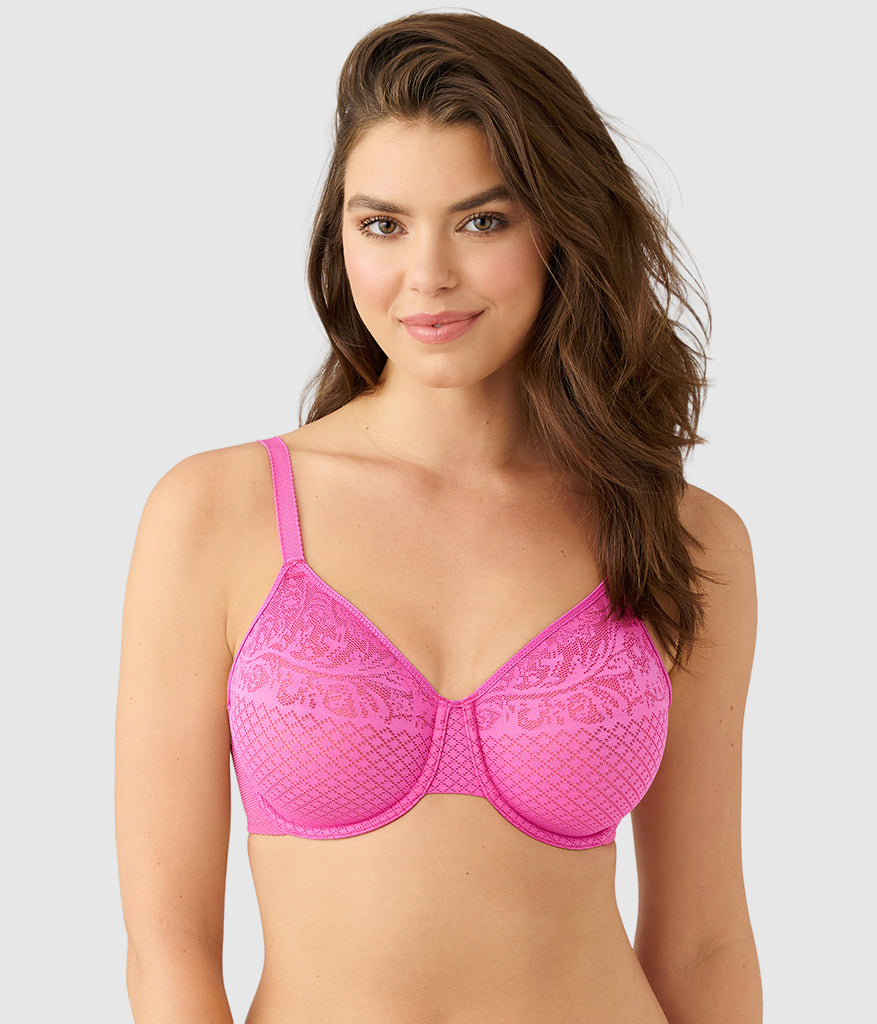 Visual Effects Minimizer Bra: Wild Azalea – Wacoal