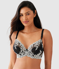 Embrace Lace® Underwire Bra: Black