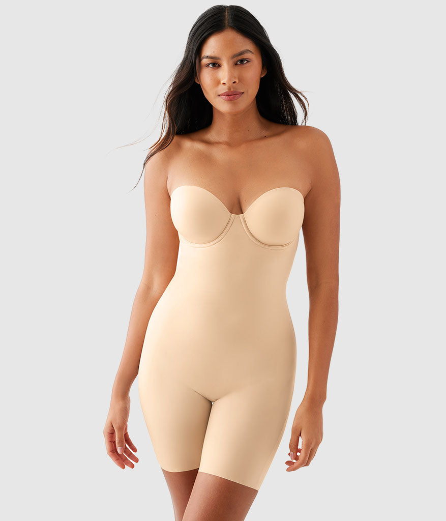 Red Carpet™  All In One Thigh Shaper: Sand