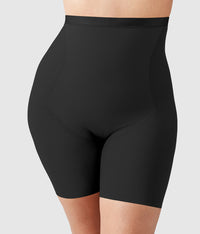 Shape Revelation® Hourglass Hi-Waist Thigh Shaper: Black