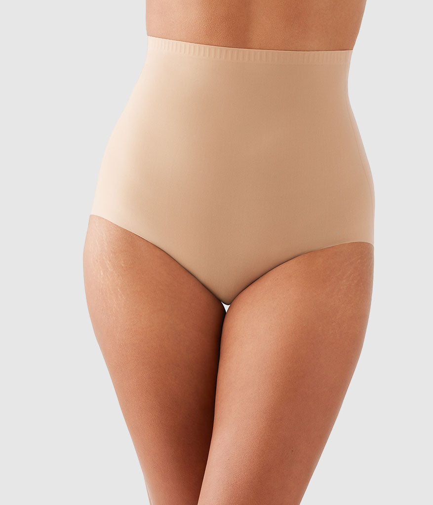 Skinsense Shaping Hi-Waist Brief: Praline