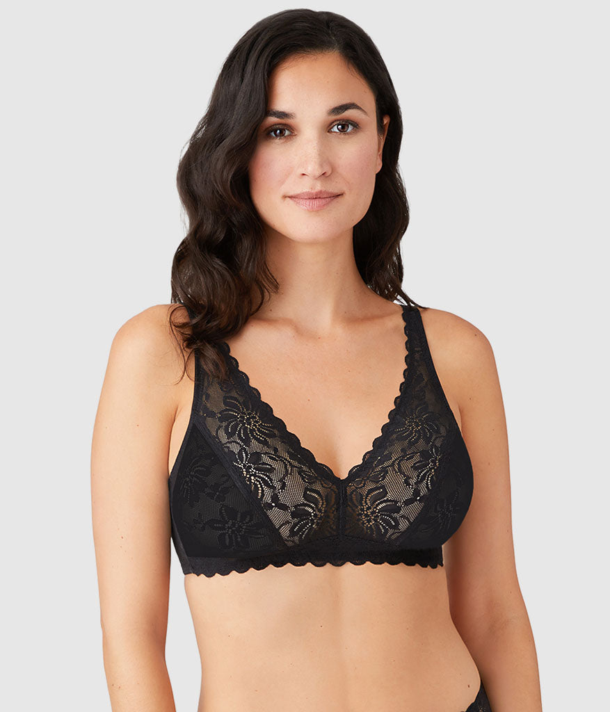 Soft Sense Bralette: Black