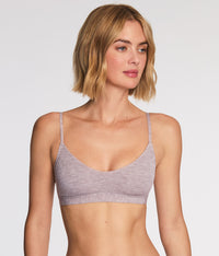 Soft Set Bralette: Cashmere Heather