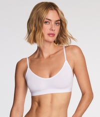Soft Set Bralette: White