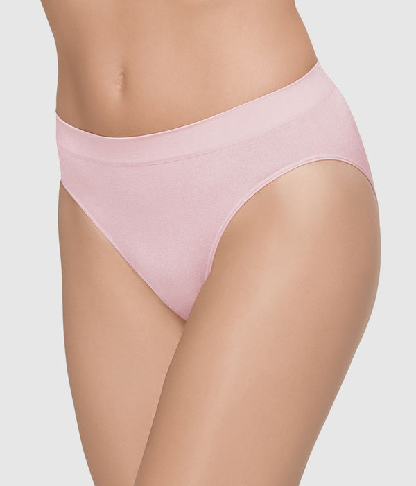 B-Smooth® Seamless Hi-Cut: Chalk Pink