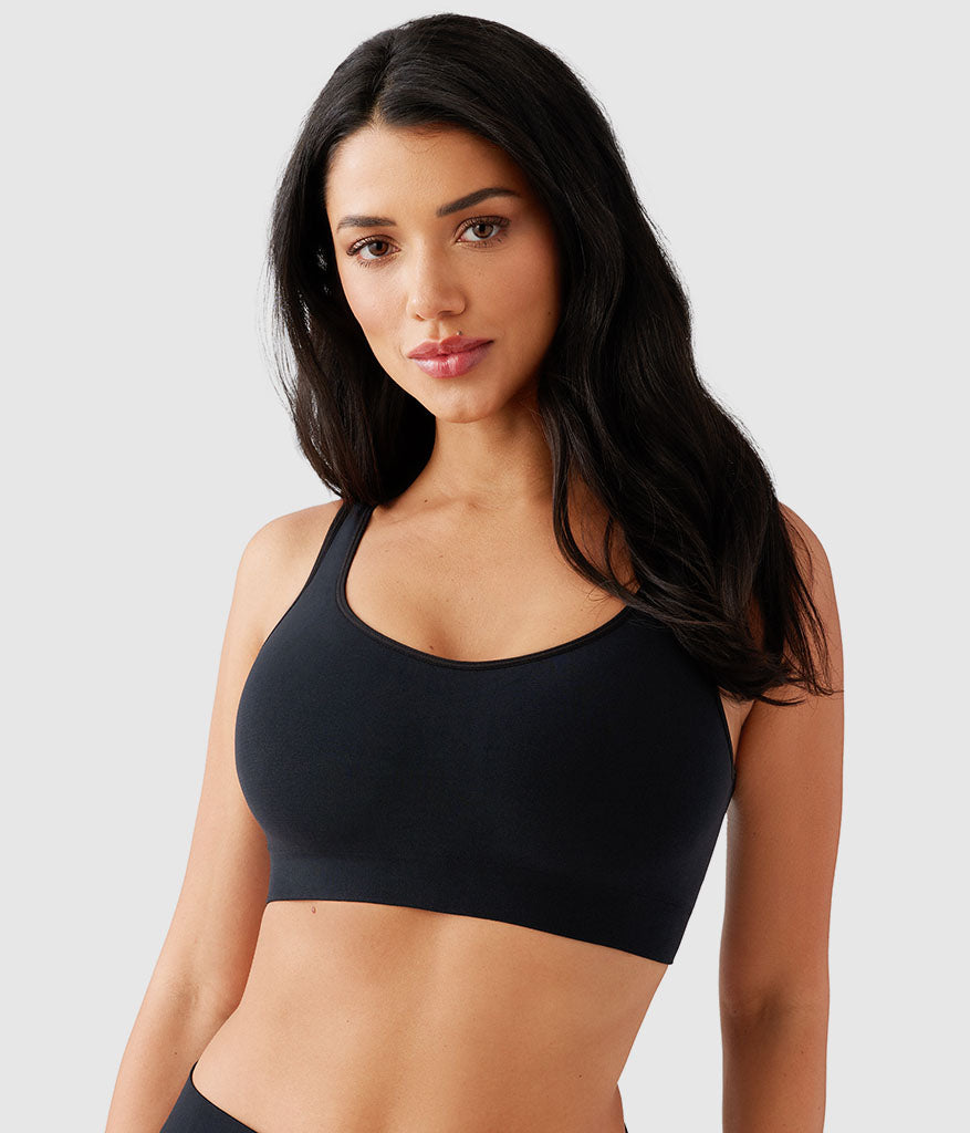 Feeling Flexible Bralette: Black