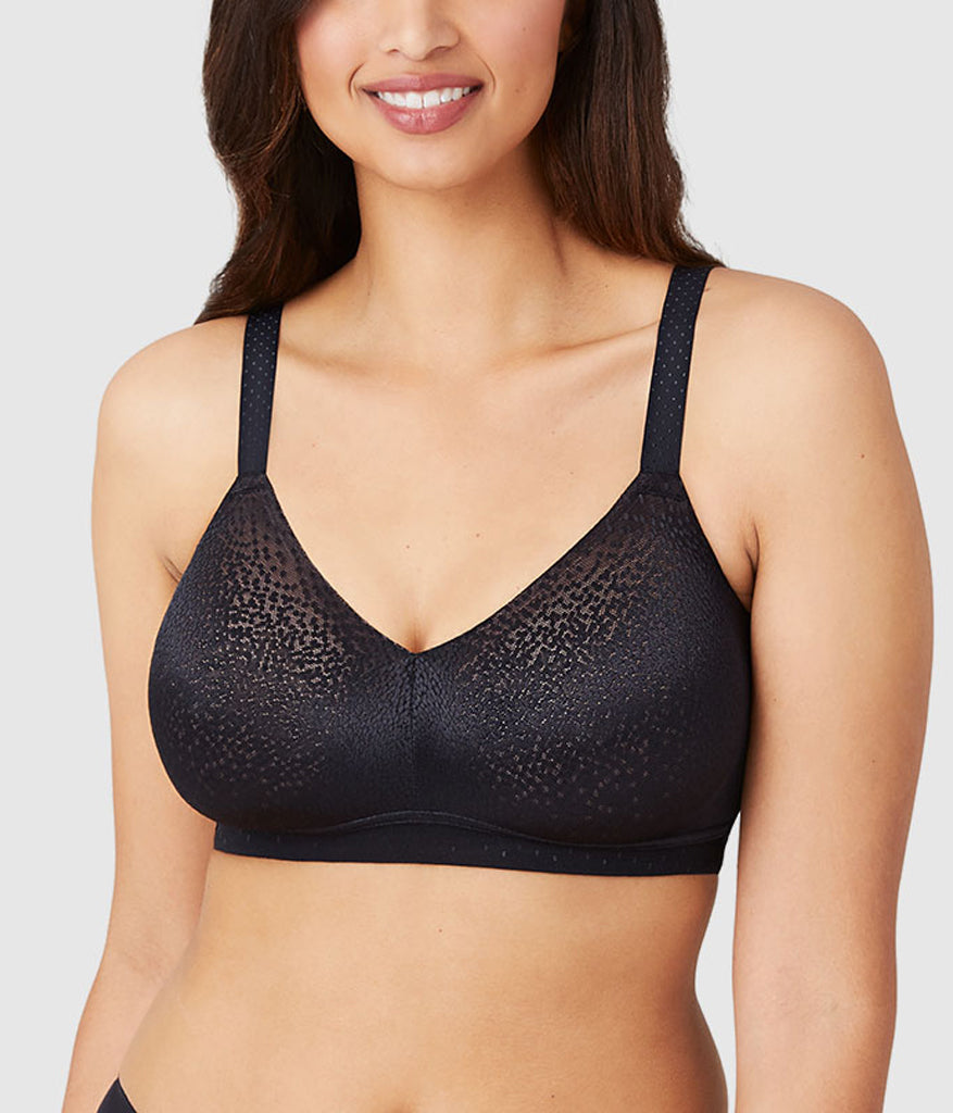 Back Appeal® Wire Free Bra: Black