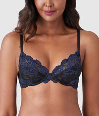 Instant Icon® Underwire Bra: Black/Eclipse