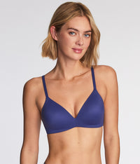 How Perfect Wire Free T-Shirt Bra: Deep Cobalt