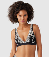 Embrace Lace® Wire Free Bralette: Black