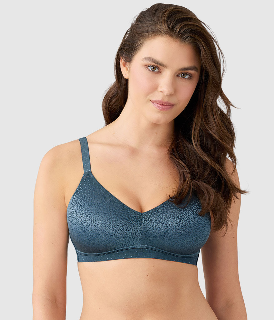 Back Appeal® Wire Free Bra: Dark Slate