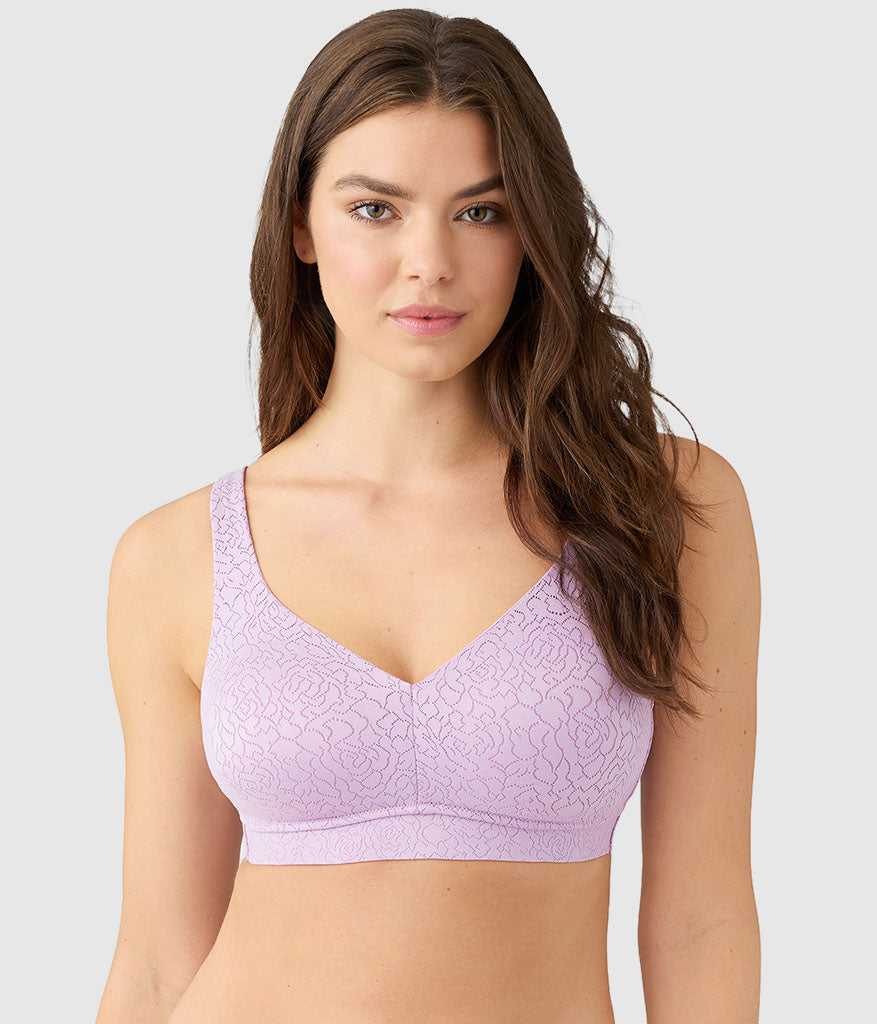 Inside Job™ Wire Free Bra: Lavender Sage
