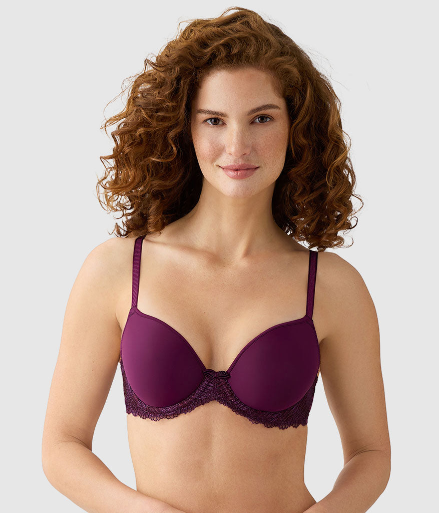La Femme Underwire T-Shirt Bra: Winter Bloom