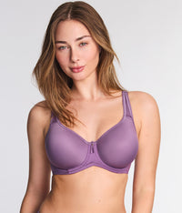 Basic Beauty Spacer Underwire T-Shirt Bra: Italian Grape