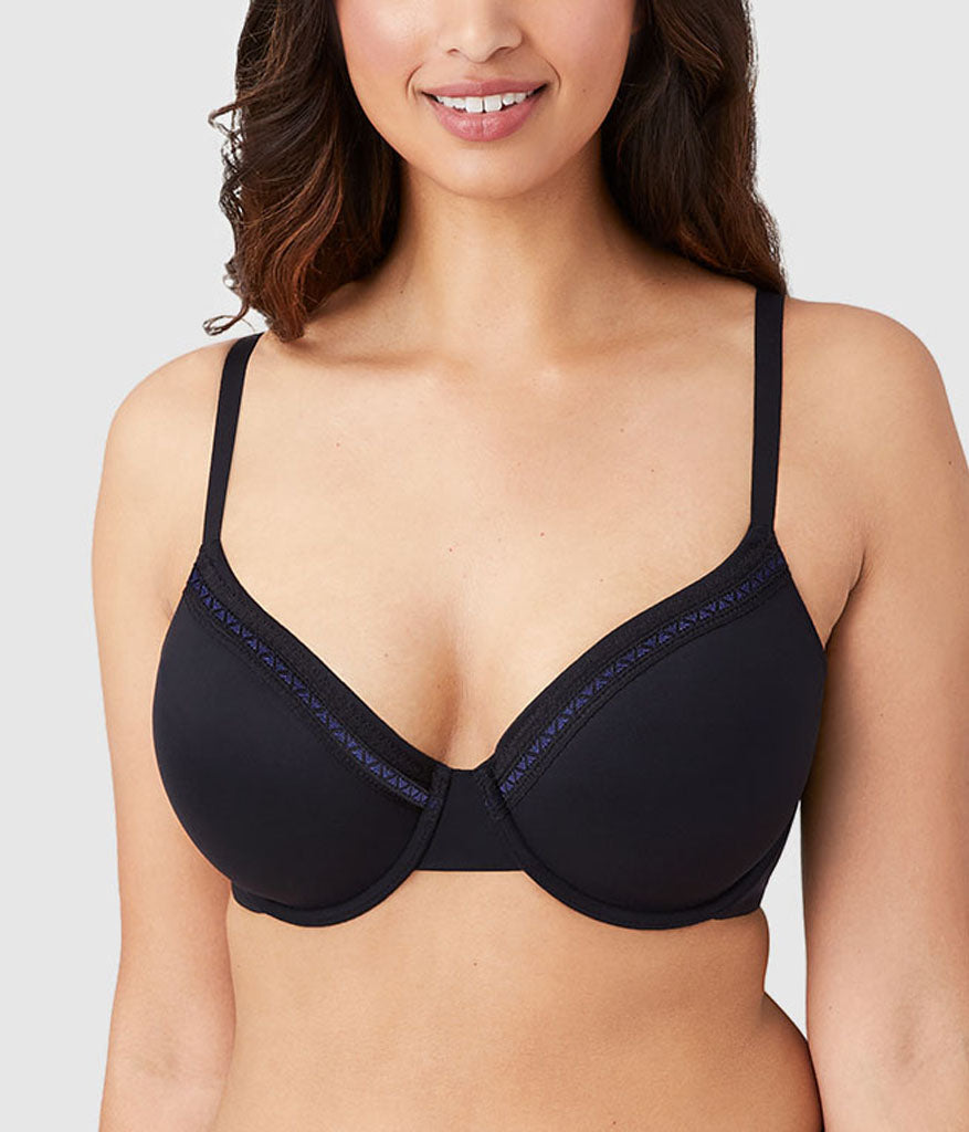 Perfect Primer Underwire T-Shirt Bra: Black