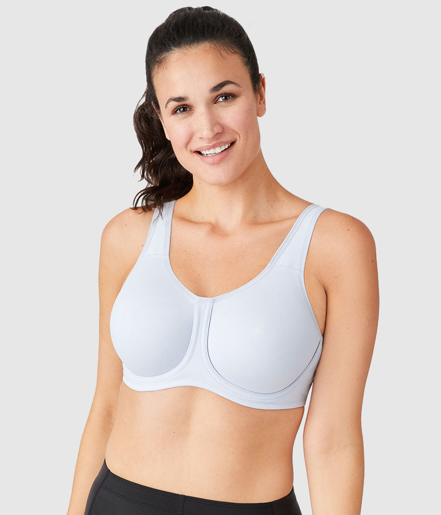 Simone Sport Underwire Bra: White