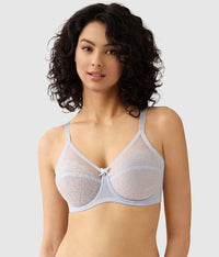 Retro Chic Full Figure Underwire Bra: Micro Chip