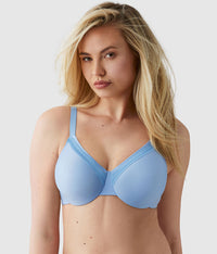 Perfect Primer Full Figure Underwire Bra: Bel Air Blue