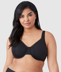 High Standards Underwire Bra: Black