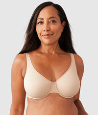 Comfortable Cool Underwire Bra: Sand