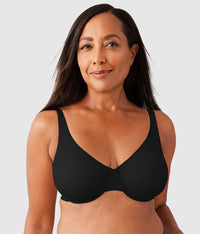Comfortable Cool Underwire Bra: Black