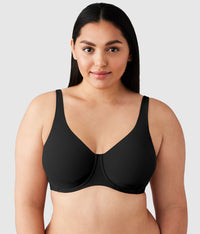 Shape Revelation® Pendulous Underwire Bra: Black