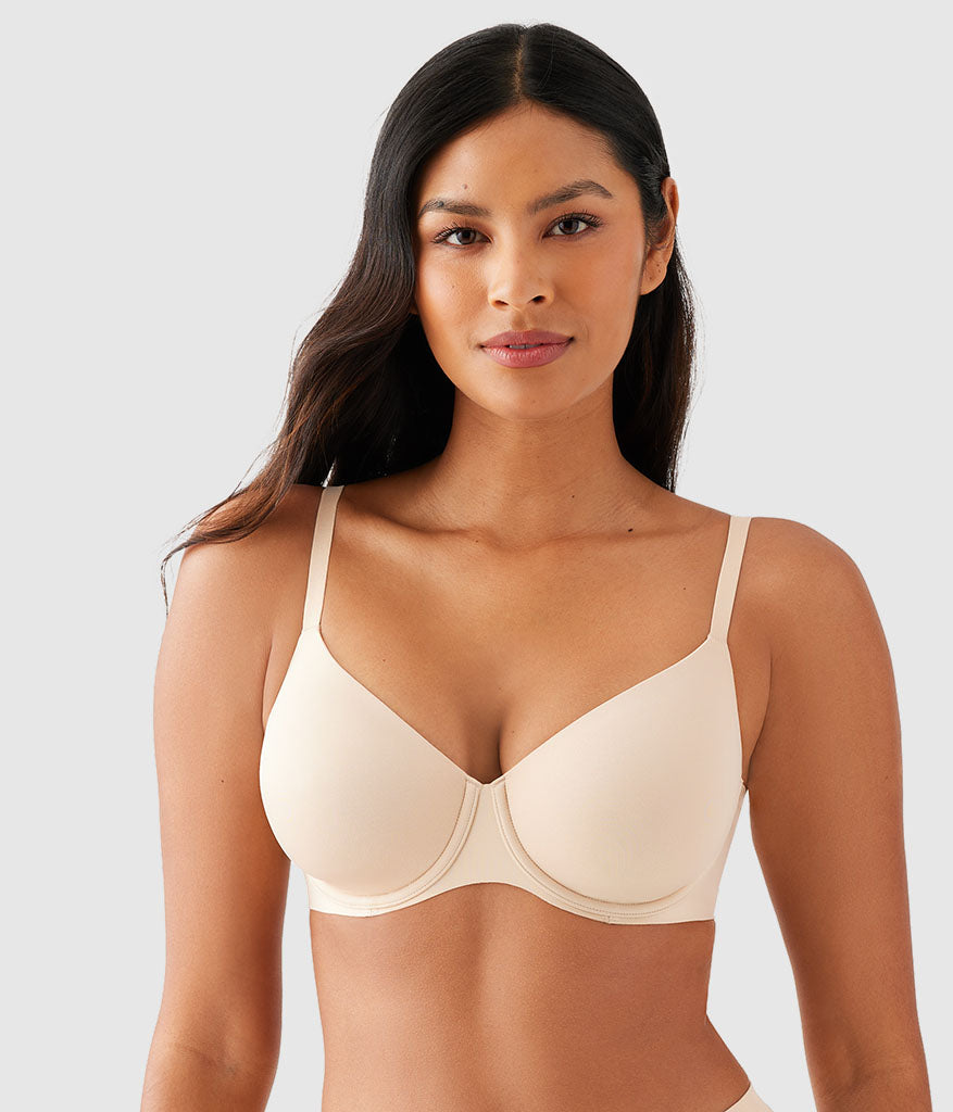 Sleek Standard Underwire Bra: Sand