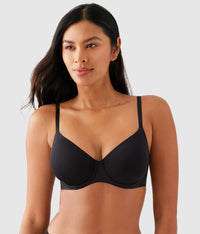 Sleek Standard Underwire Bra: Black