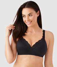 Softly Styled Wire Free T-Shirt Bra: Black