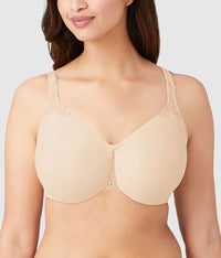 Bodysuede Ultra Full Figure Seamless Underwire Bra: Sand