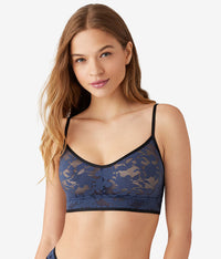 Shadow Scene Bralette: Mood Indigo