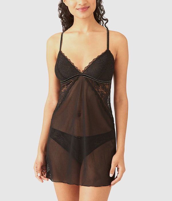 Lace Encounter Chemise: Night