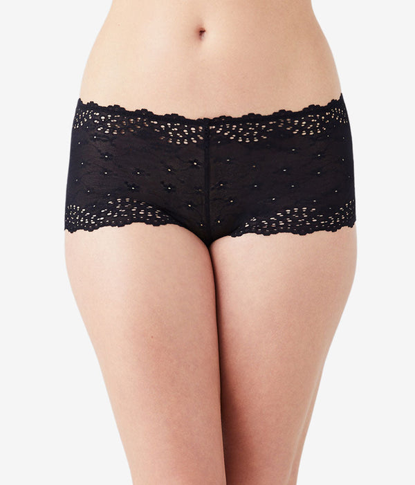 Inspired Eyelet Boyshort: Night