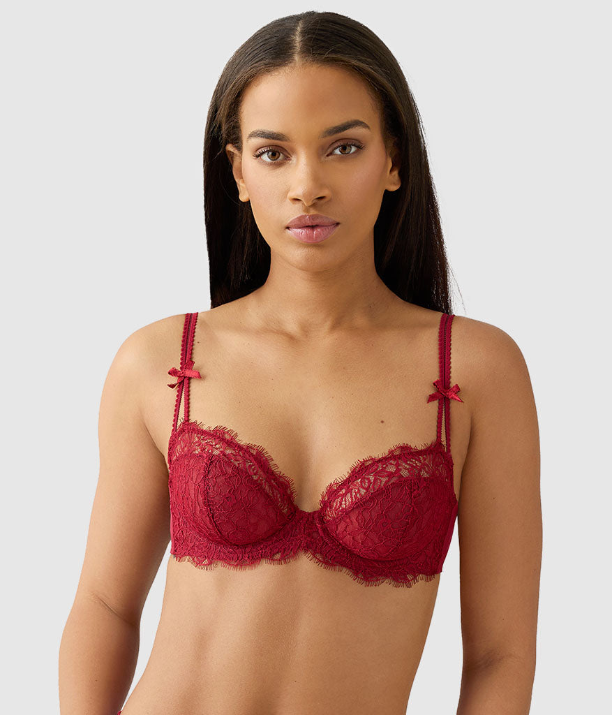 It's On Underwire Bra: Biking Red
