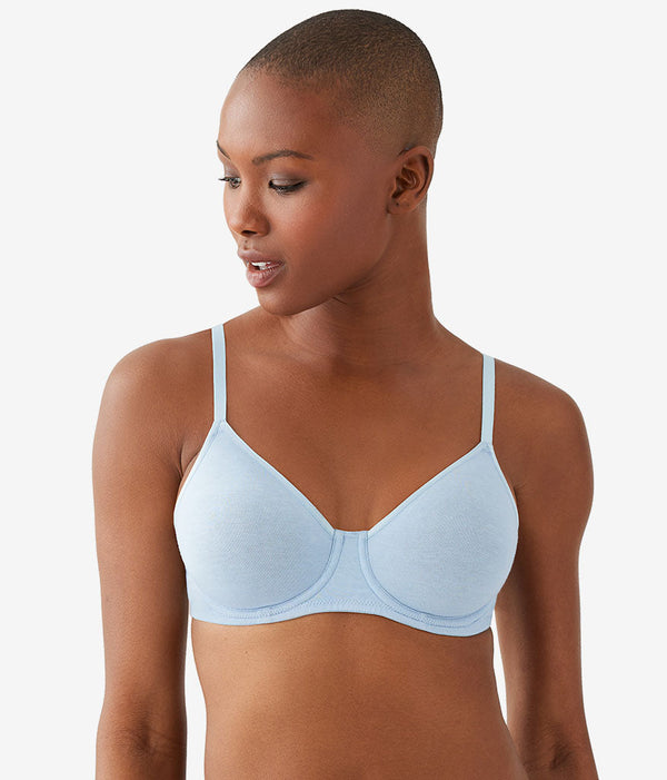 Cotton To A Tee Underwire Bra: Dream Blue