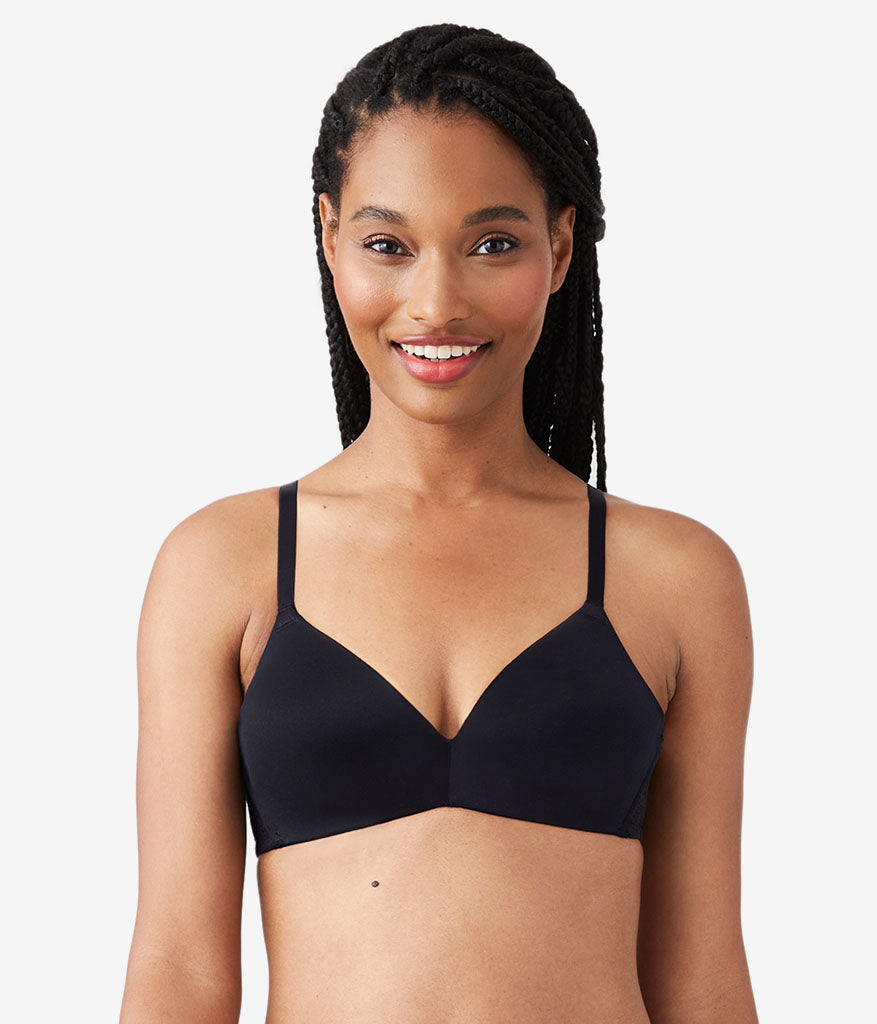 Future Foundation Wire Free T-Shirt Bra with Lace: Night