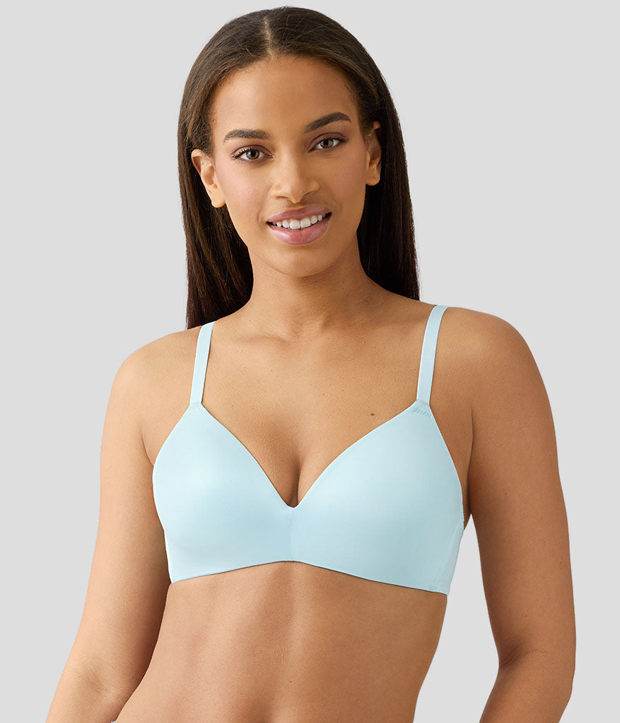 Future Foundation Wire Free T-Shirt Bra: Blue Glow