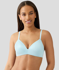 Future Foundation Wire Free T-Shirt Bra: Blue Glow