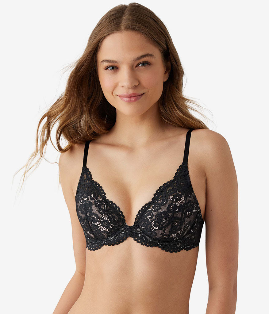 Ciao Bella Plunge Contour Bra: Night