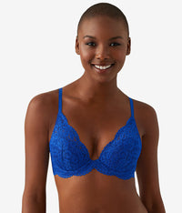 Ciao Bella Plunge Contour Bra: Surf Blue
