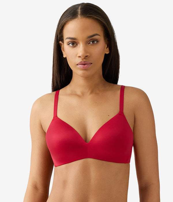 Future Foundation Wire Free T-Shirt Bra: Chili Pepper Red
