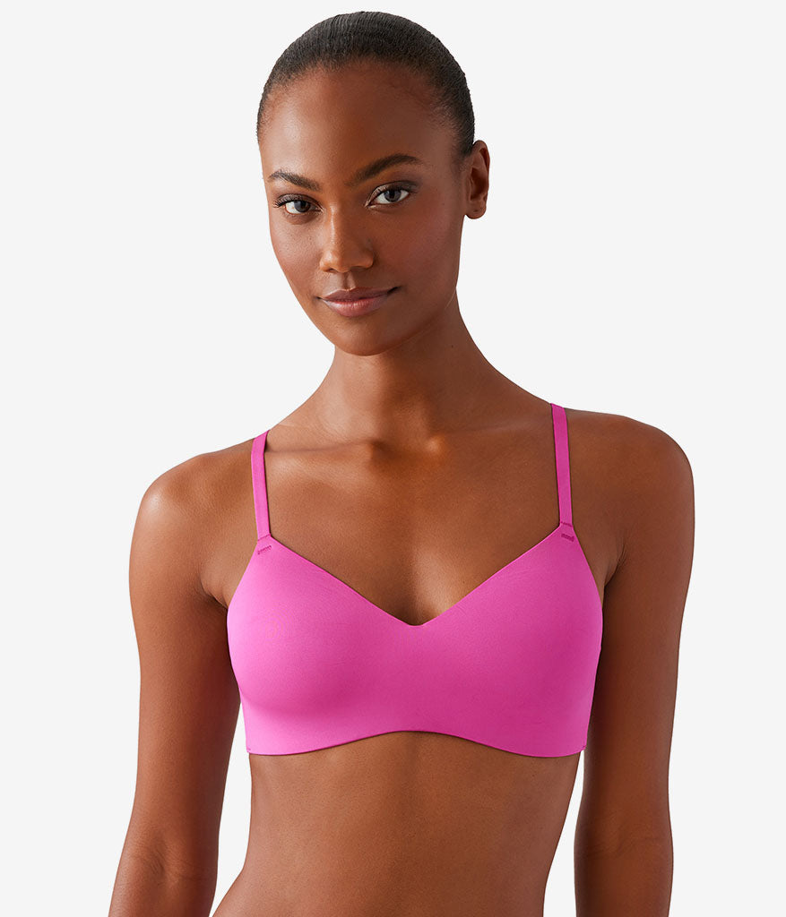 Spotlight Wire Free T-Shirt Bra: Fuchsia Red