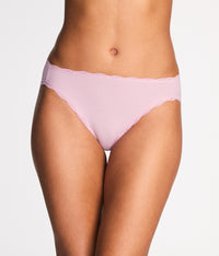 Inspired Eyelet Hi-Leg: Dusk Pink