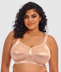 Cate Wire Free Bra: Latte