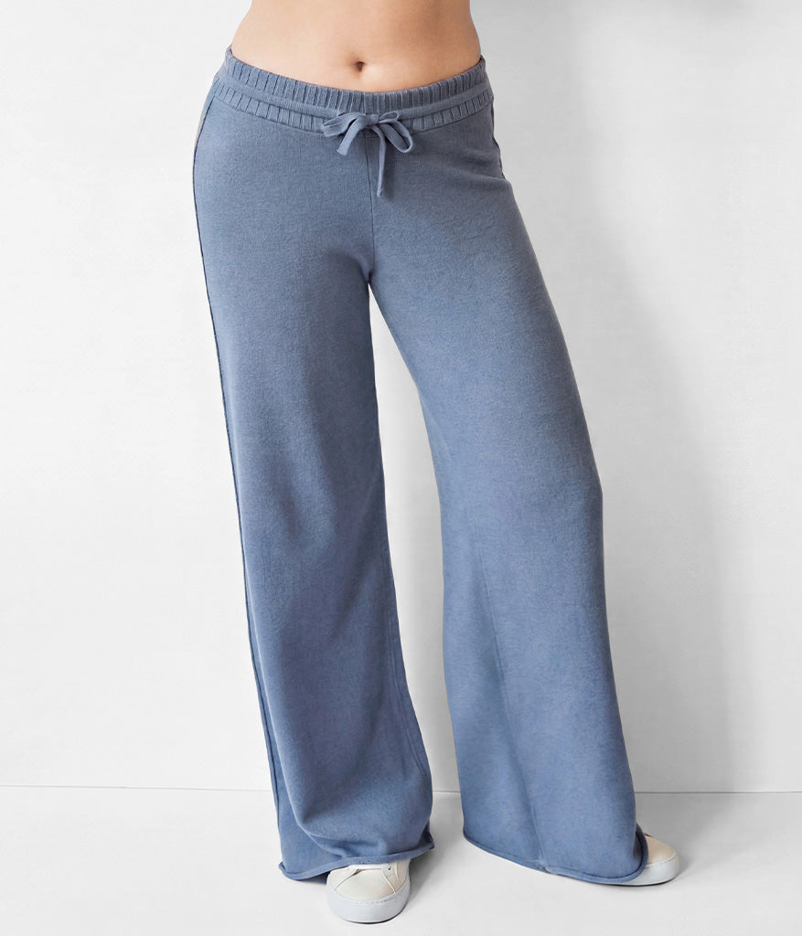 Haven Sweater Pant: Ash Navy
