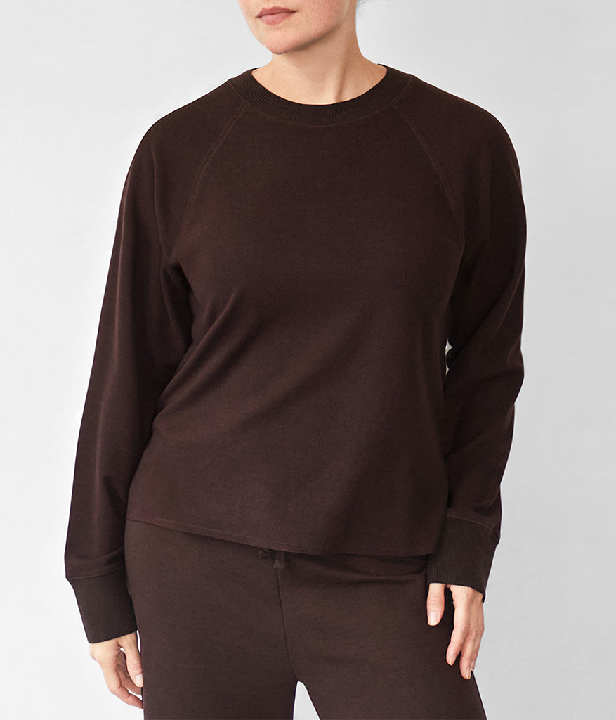 Winslow Raglan Top: Java