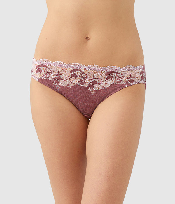 Modern Affair Bikini: Rose Brown/Cradle Pink